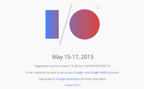 Google I/O開發(fā)者大會(huì)注冊(cè)日期為3月13日早7點(diǎn)（圖片來自BGR）